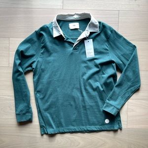 Folk - Green Rugby Polo - Men’s XL